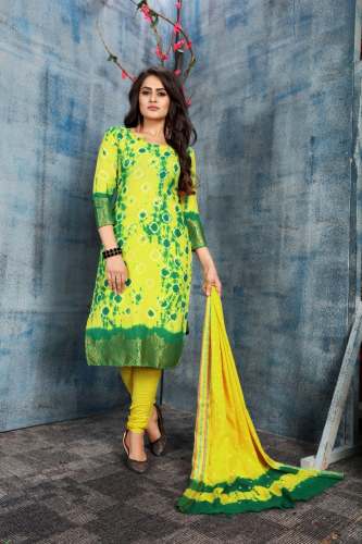 Multi Batik Cotton Dress Material