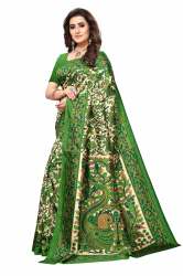 Printed Fancy Mysore Silk  Sarees