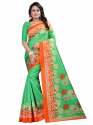 Printed  Fancy Mysore Silk Sarees thumb 2