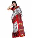 Printed Mysore Silk Sarees  thumb 4