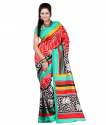 Printed Mysore Silk Sarees  thumb 5