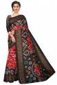 Navratri Special Bandhej Art Silk Saree thumb 4