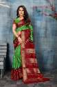 Navratri Special Cotton Bandhani Saree  thumb 2