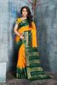 Navratri Special Cotton Bandhani Saree  thumb 3