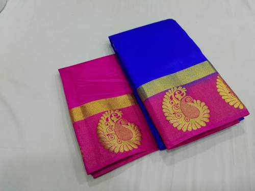 new mango kanjeevaram style saree