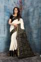 Panetar Bandhej Pure Cotton Saree thumb 1