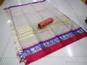 Plain Design Cotton Silk Saree thumb 3