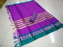Plain Design Cotton Silk Saree thumb 5