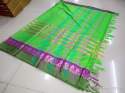 Plain Design Cotton Silk Saree thumb 8
