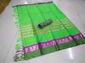 Plain Design Cotton Silk Saree thumb 9