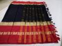Poly Silk Jacquard Saree With Jhalar