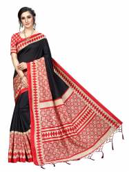 Printed Banarasi Art Silk Saree