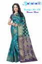 Printed Banarasi Silk Saree thumb 5