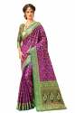Printed Bandhni Silk Saree thumb 2