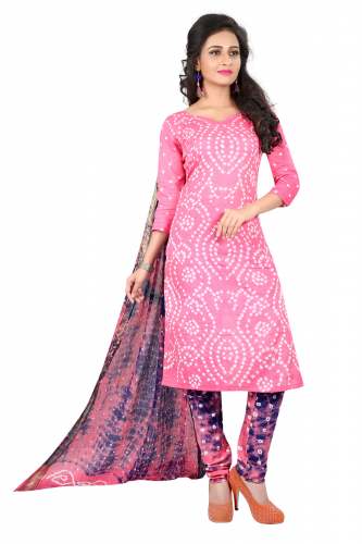 Printed cottan dress material