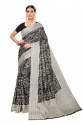 Printed Kalamkari Khadi  Silk saree  thumb 1