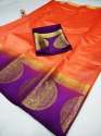 rich horse kanjeevaram style saree thumb 2
