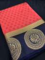 rich peacock kanjeevaram style saree thumb 4
