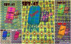   Royal Embroidery Work & Mirror Work Saree