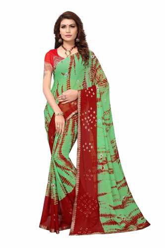 Bandhni Shiffon Sarees