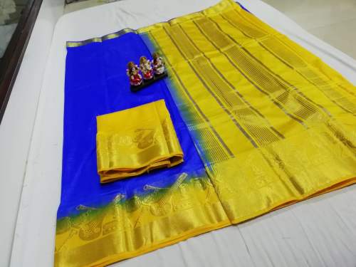 tabla kanjeevaram style saree