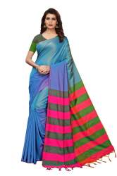 TWO TONE COTTON SILK SAREE