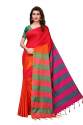 TWO TONE COTTON SILK SAREE thumb 7