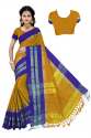 Women Fancy Cotton Silk Saree thumb 1