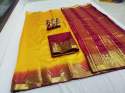 women kanjeevaram style saree thumb 3