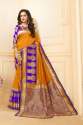 Women's Art Silk Saree thumb 2