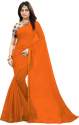 Women's chanderi plain saree thumb 2