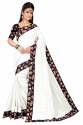 Women's Chanderi Saree With Blouse Piece thumb 1
