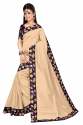 Women's Chanderi Saree With Blouse Piece thumb 4