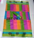 Women's Checks Design Silk Saree thumb 3