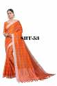Women's  Fancy Linen Saree  thumb 2