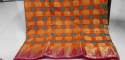 Women's heavy cotton silk saree thumb 1