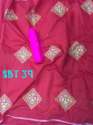 Women's Heavy Embroidery Work Cotton Saree thumb 4