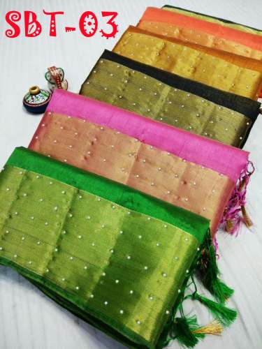 Women's Heavy Tussar Silk Saree