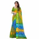  Women's  Printed Tapadiya Checks Saree thumb 6