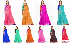 Women's Pure Soft Polyester Saree 