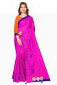Women's Pure Soft Polyester Saree  thumb 2