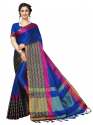 Women's soft cotton silk saree