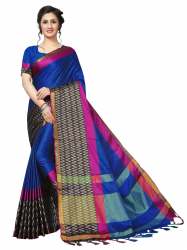 Women's soft cotton silk saree