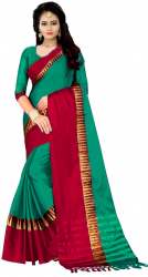 Womenâ€™s Soft Cotton Silk Saree