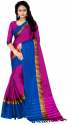 Womenâ€™s Soft Cotton Silk Saree thumb 1