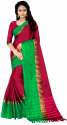Womenâ€™s Soft Cotton Silk Saree thumb 5