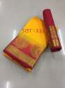 WOMEN'S TUSSAR SILK SAREE thumb 1