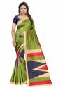 Women's Unstiched Art Silk Saree with Blouse Piece thumb 9