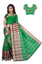 Womens  Fancy Cotton SIlk Saree
