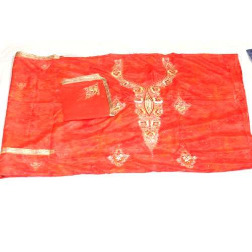 Ladies Embroidered Suit Material